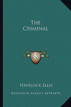 portada the criminal (en Inglés)