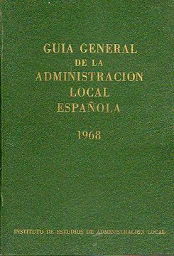 portada guía general de la administración local española 1968.
