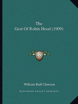 portada the gest of robin hood (1909)