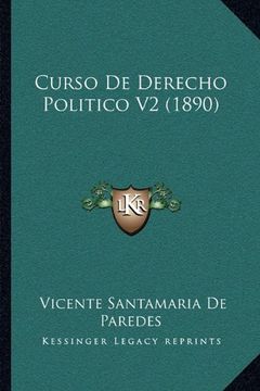 portada Curso de Derecho Politico v2 (1890)