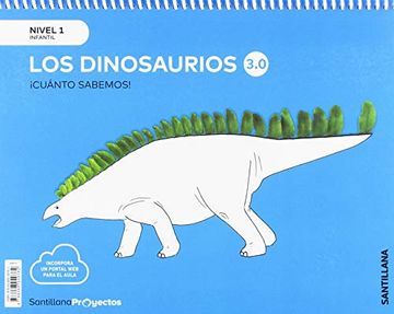 portada Cuanto Sabemos 3. 0 Nivel 1 los Dinosaurios (in Spanish)