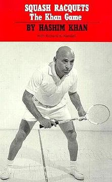 portada squash racquets, the khan game (en Inglés)