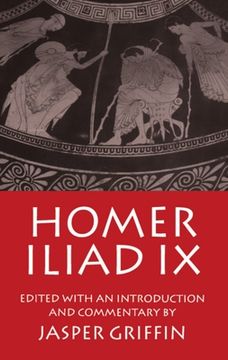 portada Iliad Book ix: Homer: Iliad ix Bk. 9 (en Inglés)