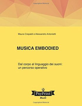 portada Musica Embodied: Dal Corpo al Linguaggio dei Suoni: Un Percorso Operativo (en Italiano)