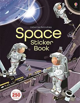 portada Space Sticker Book (Sticker Books) 