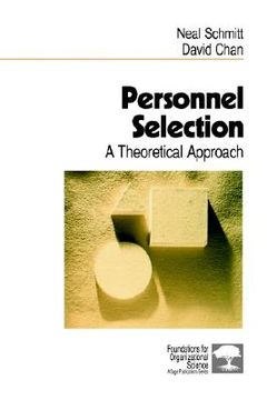 portada personnel selection: a theoretical approach (en Inglés)