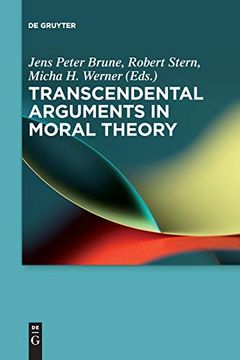 portada Transcendental Arguments in Moral Theory (en Inglés)