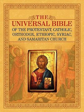 portada universal bible of the protestant, catholic, orthodox, ethiopic, syriac, and samaritan church (en Inglés)