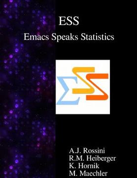 portada ESS Emacs Speaks Statistics (en Inglés)