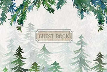 portada Guest Book Cabin Edition (en Inglés)