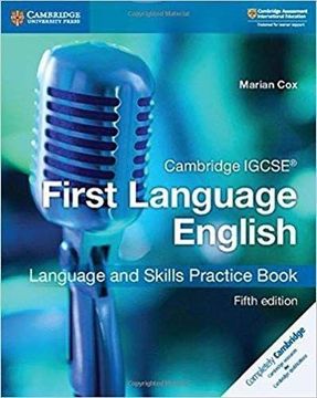 portada Cambridge Igcse® First Language English Language and Skills Practice Book (Cambridge International Igcse) (in English)
