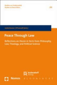 portada Peace Through Law: Can Humanity Overcome War? (in English)