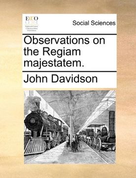 portada observations on the regiam majestatem. (en Inglés)