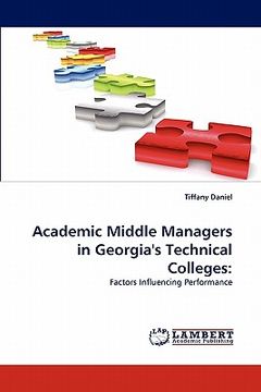 portada academic middle managers in georgia's technical colleges (in English)