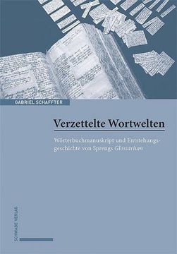 portada Verzettelte Wortwelten (en Alemán)