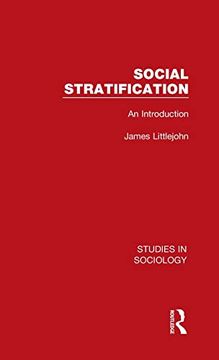 portada Social Stratification (Studies in Sociology) (en Inglés)
