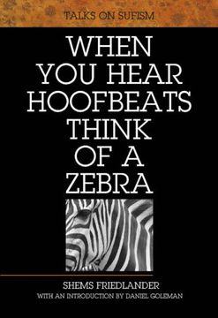 portada When you Hear Hoofbeats Think of a Zebra: Talks on Sufism (in English)