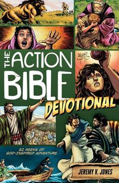 portada the action bible devotional (en Inglés)