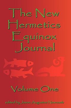 portada the new hermetics equinox journal volume (en Inglés)