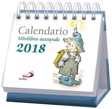 portada CALENDARIO 2018 MINILIBROS AUTOAYUDA SOBREMESA