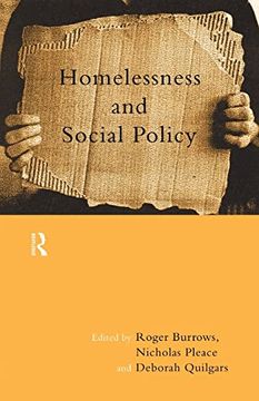 portada Homelessness and Social Policy (en Inglés)