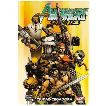 portada Avengers Salvajes Vol. 01 - tpb Pasta Blanda