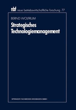 portada Strategisches Technologiemanagement (en Alemán)