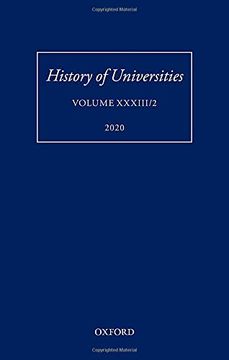 portada History of Universities Volume Xxxiii (en Inglés)