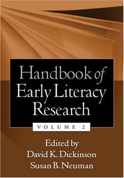 portada Handbook of Early Literacy Research, Volume 2: Volume 2 (in English)