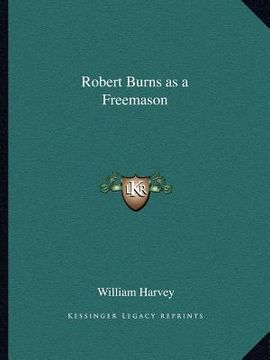 portada robert burns as a freemason