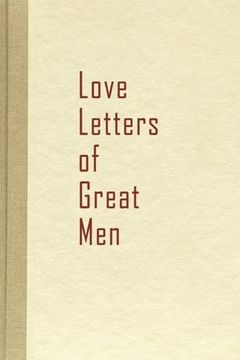 portada Love Letters of Great men (en Inglés)