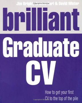portada brilliant graduate cv. bill kirton and jim bright (in English)