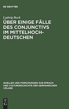 portada Über Einige Fälle des Conjunctivs im Mittelhochdeutschen (in German)