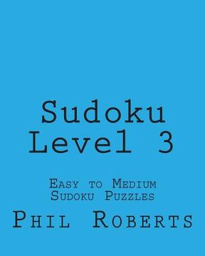portada Sudoku Level 3: Easy to Medium Sudoku Puzzles (en Inglés)