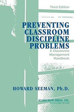 portada preventing classroom discipline problems: a classroom management handbook (en Inglés)