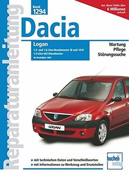 portada Reparaturanleitung (Band 1294): Dacia Logan 