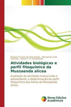 portada Atividades biológicas e perfil fitoquímico da Mussaenda alicea