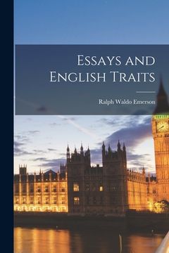 portada Essays and English Traits (en Inglés)