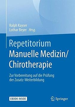 portada Repetitorium Manuelle Medizin/Chirotherapie (en Alemán)