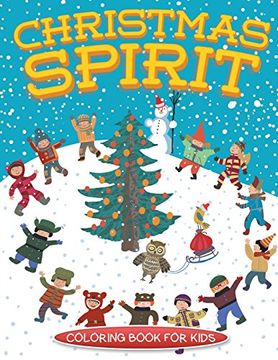 portada Christmas Spirit (Christmas coloring book for children)