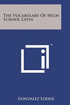 portada The Vocabulary of High School Latin