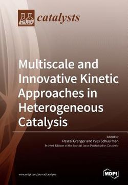 portada Multiscale and Innovative Kinetic Approaches in Heterogeneous Catalysis (en Inglés)