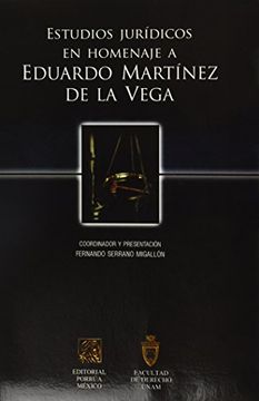 portada estudios juridicos en homenaje a eduardo martinez de la vega