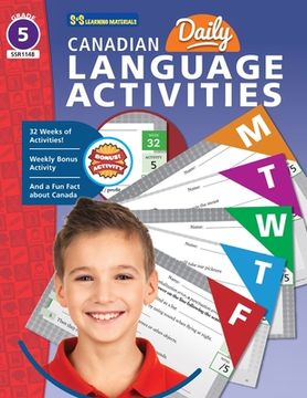 portada Canadian Daily Language Activities Grade 5 (in English)