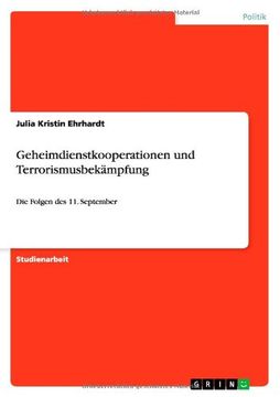 portada Geheimdienstkooperationen und Terrorismusbekämpfung (German Edition)
