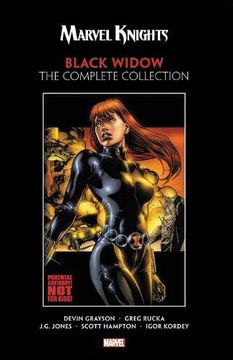 portada Marvel Knights Black Widow by Grayson & Rucka: The Complete Collection (Marvel Knights Black Widow the Complete Collection) (en Inglés)