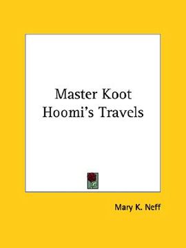 portada master koot hoomi's travels