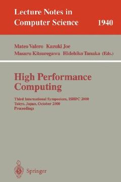 portada high performance computing (en Inglés)