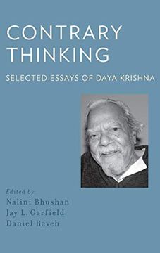 portada Contrary Thinking: Selected Essays of Daya Krishna (en Inglés)