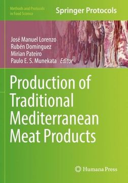 portada Production of Traditional Mediterranean Meat Products (Methods and Protocols in Food Science) (in English)